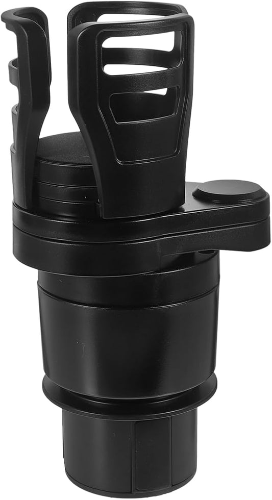 Cabilock Car Cup Holder Expander Multifunction Drink Holder with Rotating Base Adjustable Water Cup for Car Organizer for Mugs Bottles and Auto Storage