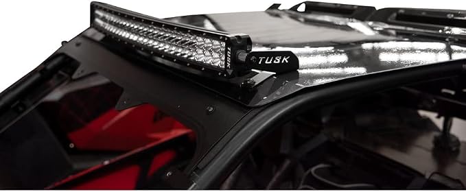 Tusk LED Light Bar Brackets 30" Straight/Curved Compatible with Polaris RZR Pro XP/Pro XP 4 2020-2026