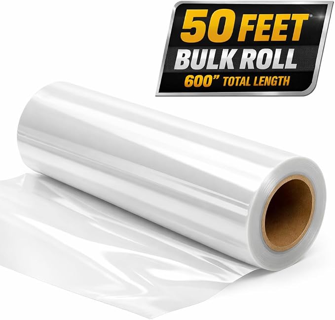 6" x 50FT Narrow Paint Protection Film Roll – 6.5mil Clear TPU PPF for Car – Perfect for Edges, Mirrors & Small Areas – Track Day & Road Debris Protection – DIY Install