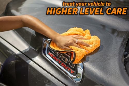 Car Wash Kit with Bucket and 5-12 ft Extension Pole // Car Washing Brushes Set with Telescopic Pole // Microfiber Wash Mop // Soft Wash Brush and Car Wash Tools // The Ultimate RV, Truck Washing Kit