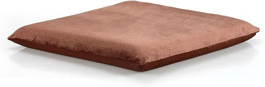 Augld Square Chair Seat Cushion Memory Foam Chair Cushion for Kitchen, Dining,Office or Car 18x18 in Coffee