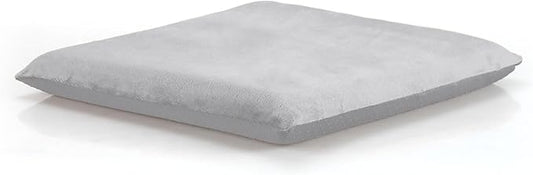 Augld Square Chair Seat Cushion Memory Foam Chair Cushion for Kitchen, Dining,Office or Car 18x18 in Grey
