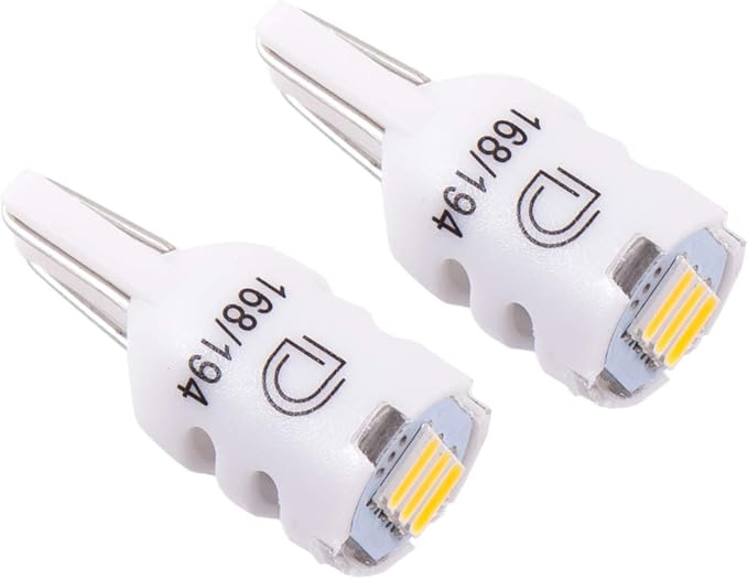 Diode Dynamics License Plate LEDs compatible with Ford F-150 2018-2024 (pair), 194 HP3 Warm White (3000K)
