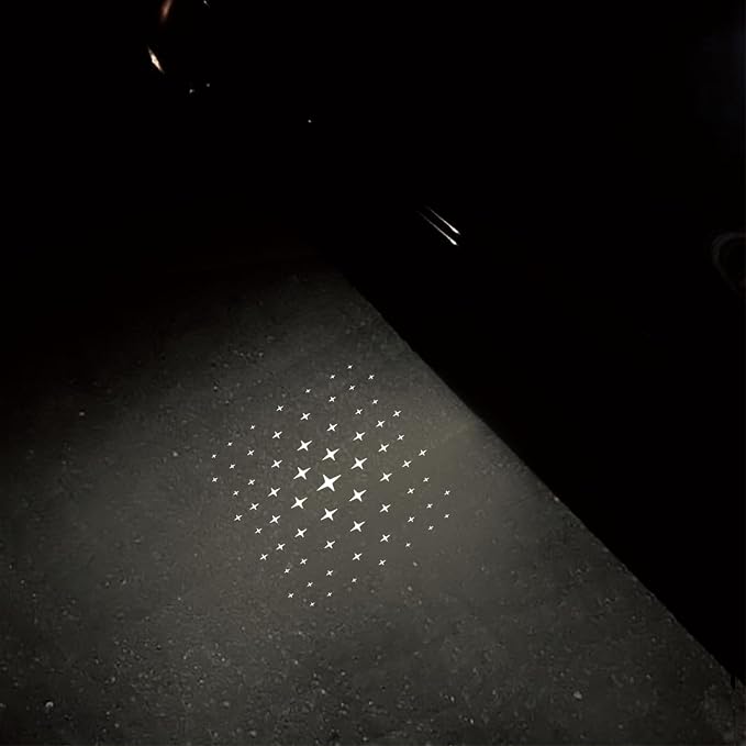 Car Door Logo Lights Puddle Lights Compatible with Forester Outback Ascent Legacy LED Projector Door Shadow Light Accessories (P5)