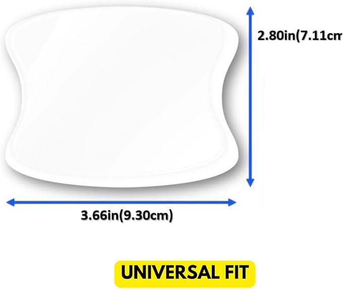 6 Pack Door Handle Cup Protector Made with Paint Protection Film Car Accessories Car Cover Clear Film | Self-Healing Decal Anti Scratch Guard | Universal Fit Vehicles, SUV, Truck