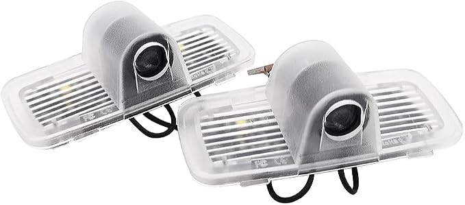 2 Pcs Car LED Projector Door Shadow Light Welcome Light Laser Emblem Logo Lamps Kit Puddle Lights LED Courtesy Step Lights Ground Lamp HD Kit Replacement for (Accord, Accord 7/8 (2008-2012))