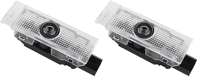 Car LED Logo Projector Puddle Door Lights for Dodge Challenger Accessories, No Fade 4K-HD Welcome Lights, 2 Pack (R/T)