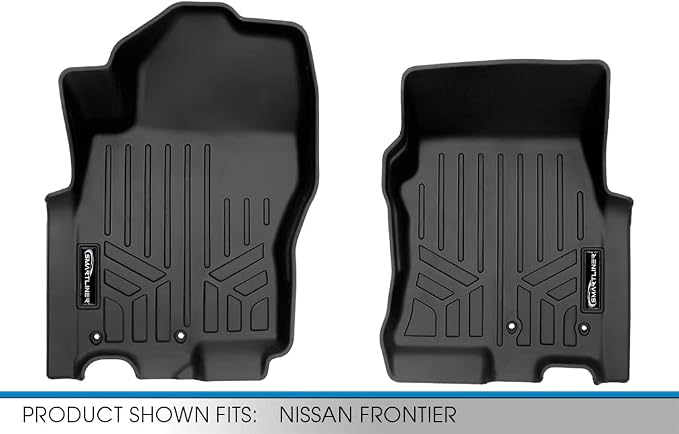 SMARTLINER 1st Row Floor Mats for 2022-2025 Nissan Frontier