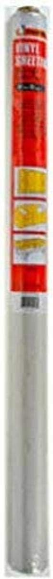 Frost King V3625/8 Crystal Clear Vinyl Sheeting-Packaged Rolls, 36" x 25' x 8mil, 25 Foot
