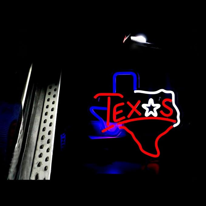 2PCS Car Door Light Logo Projector Wireless Texas Car Accessories Universal Fit for Most Cars/Trucks/SUVs Car Accessories (Light-g-Texas)