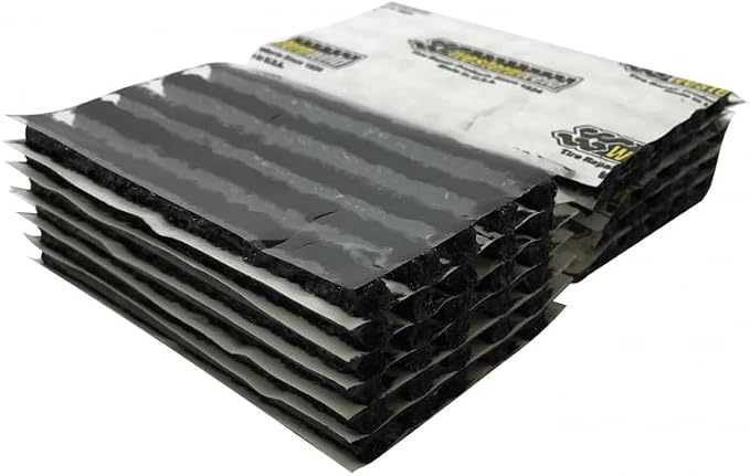 Tire Plug Kit 66 Piece - Pro Heavy Duty Flat Tire Repair Tool Kit - Fix for Car Truck Motorcycle ATV RV Jeep & More - All in One Puncture Repair Kit