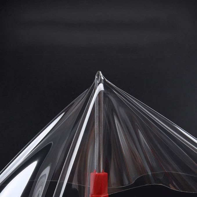 HOHOFILM Gloss Clear Car Paint Protective Film Self Adhesive TPU PPF Vinyl Wrapping Film Auotomobile Protection Vinyl,5ft x 49ft Roll