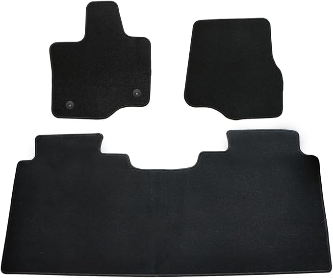 GXARTS Waterproof Car Floor Mats Carpet Durable Anti-Slip Fit for Ford F-150 2015 2016 2017 2018 2019 2020 | All-Weather Automotive Floor Mat Liner Front+Rear Set Full