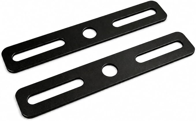 2PCS Ditch Light Bracket Extensions Heavy Duty A-Pillar LED Pod Mounts | Universal Light Mount Extension for Most Ditch Light Brackets, Steel Cowl Pod Light Mounting Brackets for SUV Trucks Vehicles