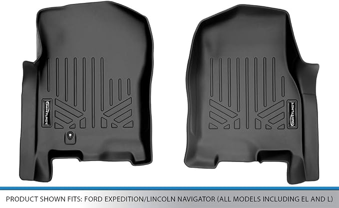 MAXLINER Floor Mats 1st Row Liner Set for 2007-2010 Ford Expedition