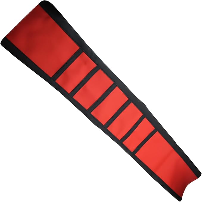 Motorcycle Universal Seat Cover Non-Slip Suitable Rubber Striped Seat Covers Soft For CRF150F CRF230F CRF250F CRF250R CRF450F CRF 150F 230F 450F 450R Dirt Pit Bike Motocross Off Road Motorbike