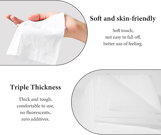 6PCS Car Tissue Refills, 50 Sheets 3-Ply Super Soft Facial Tissues for Auto Visor Tissue Holder, Smooth Comfortable Travel Tissue Refills Sun Visor Tissue Box Filler for Car
