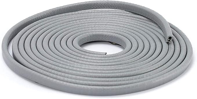 Winunite 65.6ft(20m) Car Door Edge Guards Light Gray– Fits Most Vehicles, No Glue, U-Shaped, Built-in Metal Clips, Scratch and Chip Resistant – Reduces Dings in Parking Lots