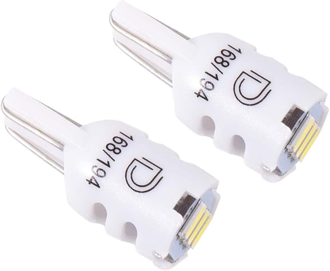 Diode Dynamics License Plate LEDs compatible with Ford F-150 2018-2024 (pair), 194 HP3 Pure White (5000K)