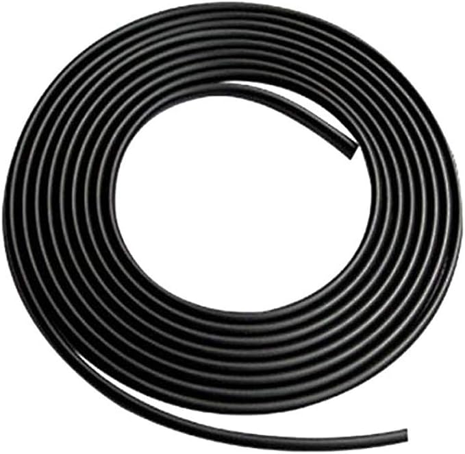 ESUPPORT U Shape Car Door Moulding Protector Strip Edge Guard Trim Seal | 16ft 5M U Shape Auto Rubber Protect Stripping Anti-Scratch Anti-Collision Guards Black