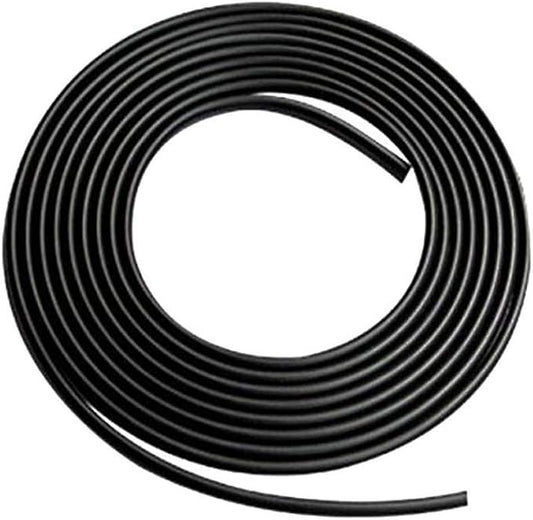 ESUPPORT U Shape Car Door Moulding Protector Strip Edge Guard Trim Seal | 16ft 5M U Shape Auto Rubber Protect Stripping Anti-Scratch Anti-Collision Guards Black