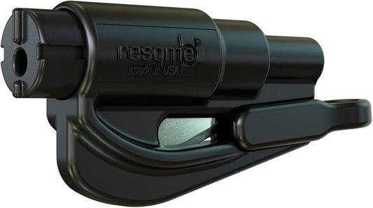 resqme The Original Compact Emergency Keychain Car Escape Tool, Seatbelt Cutter and Window Breaker, Made in USA, Pack of 2
