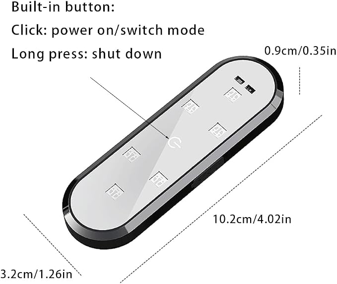 2 Pcs Car Door Light Wireless Door Anti-Collision and Anti-Rear-end Light | Wireless Door Lighting Ambient Welcome Courtesy Light, LED Colorful Flashing Light, Universal Car Door Light