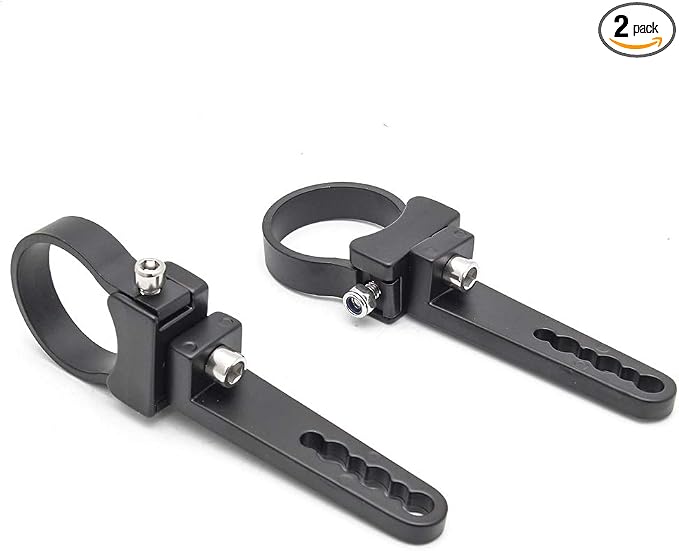 Tube Clamp Mounting Bracket, KMFCDAE Roll Bar Clamps for 1.75 Inch Tube Roll Cage Bull Bar Roof Rack LED Light Bar Mount (Adjustable, 1 Pair)