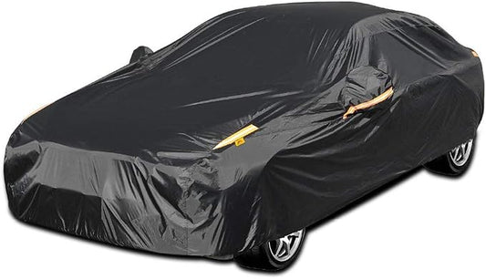 UV Protection Car Cover Windproof Dustproof Scratch Resistant Outdoor Universal Full Car Covers for Sedan S