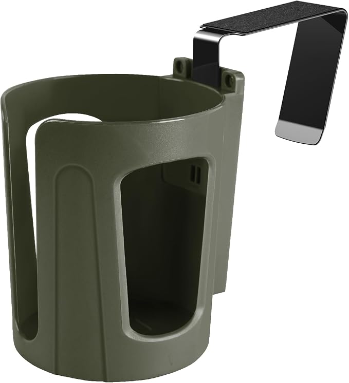LITTLEMOLE Large Car Door Cup Holder, Side Window Seat Armrest Drink Holder | Holds Large 8-40 oz. Bottles, Mugs and Other Big Drinks in 3.15"-3.93"