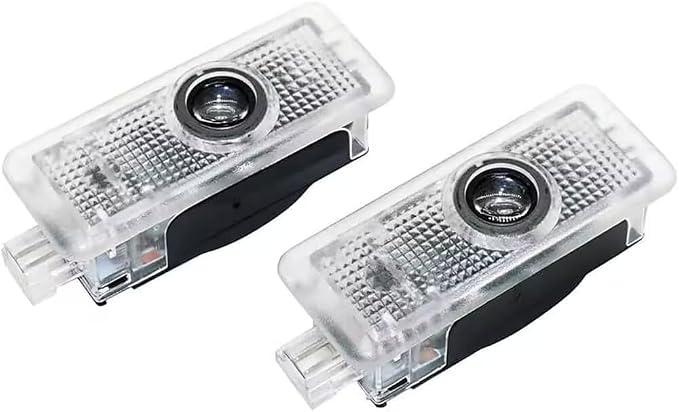2Pcs Car Door Lights, HD LED Lighting Projector Welcome Light is Compatible with 1/3/4/5/6/7/X1/X2/X3/X4/X5/X6/X7/M/Z/GT
