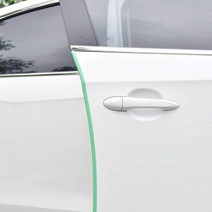 Garneck Car Door Protector Edge Guards Rubber U Shape Edge Trim Seal Strips Protector Car Door Edge Protection for Car Auto Vehicle 10M