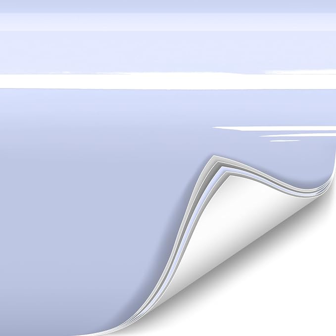 ColorFusion PPF by VViViD, Gloss Ice Blue Dry Apply PPF Vinyl Car Wrap Roll 10ft x 5ft