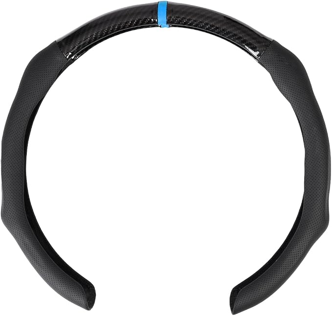 Car Steering Wheel Cover Napa Leather Non Slip Vehicle Steering Wheel Cover