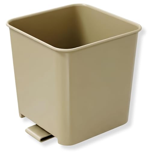 Car Trash Can Waterproof Vehicle Garbage Bin, Leakproof Anti Slip Floor Mat Clip Trash Bag Holder for Car, Truck, SUV, Van Portable Auto Trash Container with Stability Clips (Mocha, Small)
