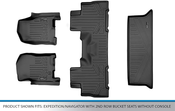 MAXLINER Floor Mats and Cargo Set for 2007-2010 Ford Expedition