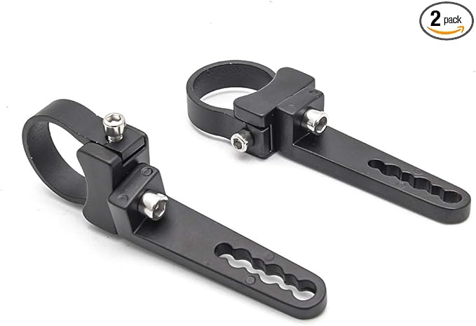 Tube Clamp Mounting Bracket, KMFCDAE Roll Bar Clamps for 1.5 Inch Tube Roll Cage Bull Bar Roof Rack LED Light Bar Mount (Adjustable, 1 Pair)