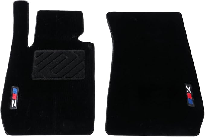 Custom Fit Wool Carpet Car Floor Mats for BMW Z4 E89 2009-2017 - High-Density Anti-Slip All-Weather Full Coverage Mats