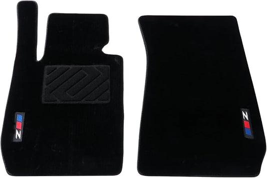 Custom Fit Wool Carpet Car Floor Mats for BMW Z4 E89 2009-2017 - High-Density Anti-Slip All-Weather Full Coverage Mats