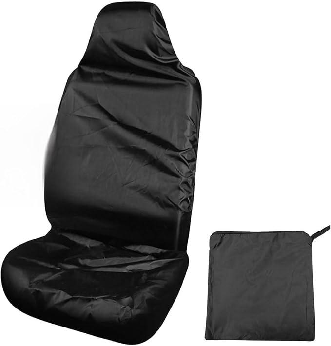 BDZMC Car Seat Cover Protector, Stain Resistant Car Front Seat Covers, Waterproof Car Seat Cover After Gym, Sweat Swimming, Car Seat Towel Covers for Cars, Trucks, SUVs (1PCS)