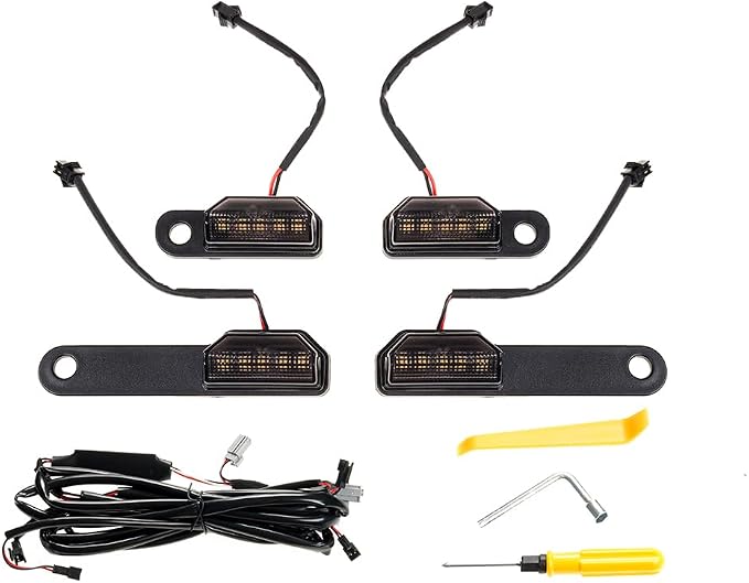 LED Interior Dome Lights Kit Fit for 21-25 Ford Bronco 2/4 Door | Fit for Hardtop & Softtop, 4PCS, Interior Light Accessories, Not Fit Bronco Sport