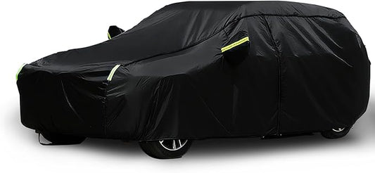 SUV Waterproof Car Cover, Up to 190" | All Weather Season, UV Protection, Snowproof, Outdoor Full Cover, Universal Fit