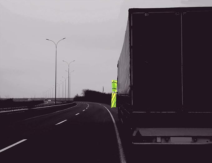 Warning Safety Device - DOT Approved Reflective Emergency Roadside for Breakdown - Increased Roadside Visibility – Convenient/Easy to Use (Industrial/RV)