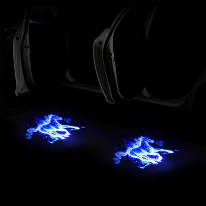 Projector Car Door Step Courtesy Welcome Lights Puddle LED Lights Puddle Lights Car Door Light for Led Door Projection Courtesy (Type 1)