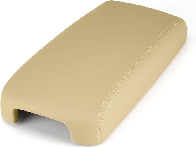 Aeagle Beige Center Console Cover Armrest Lids w/Base for Nissan Altima 2013-2018, PU & ABS Plastic