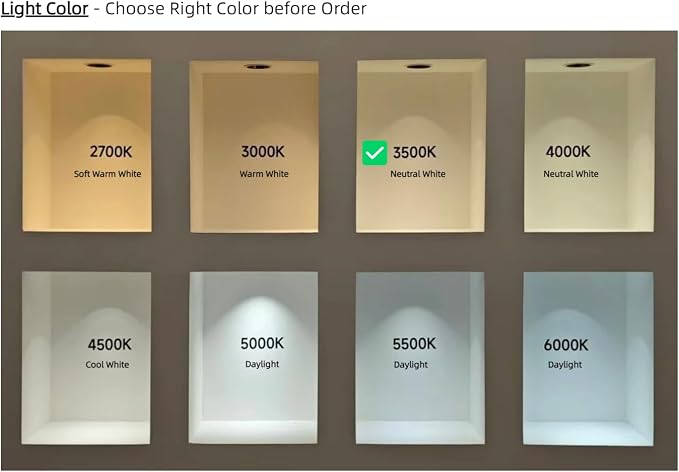 G25 LED Globe Light Bulbs, 60W Equivalent 500 Lumens, E26 Base Dimmable Neutral White 3500K, CRI 90+ Edison Vanity Light Bulbs for Bathroom Mirror, Bedroom, Kitchen, Clear Glass, 4 Pack
