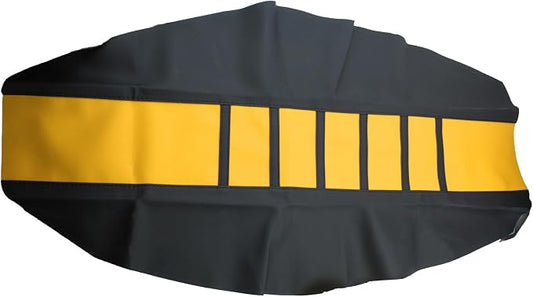 Motorcycle Universal Seat Cover Non-Slip Suitable Rubber Striped Seat Covers Soft for CRF150F CRF230F CRF250F CRF250R YZ125 YZ250 KX60 KX65 KX80 KX85 KX125 Dirt Pit Bike Motocross Off Road Motorbike