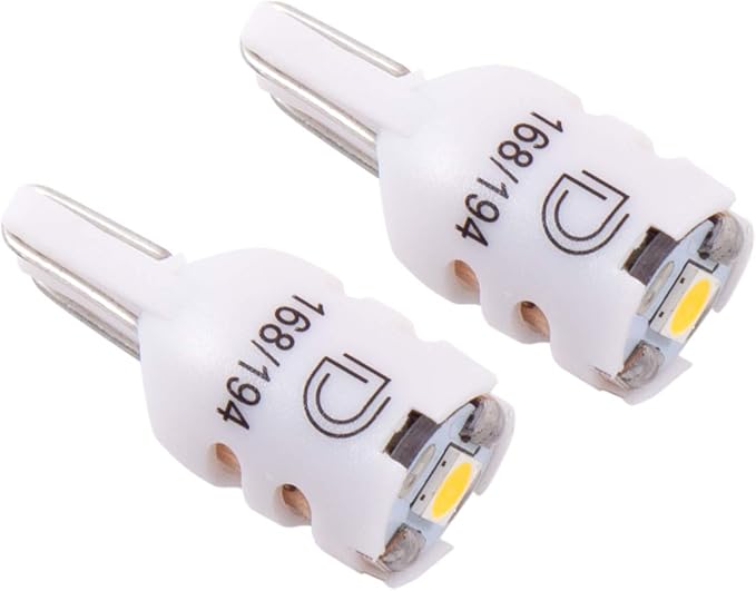 Diode Dynamics License Plate LEDs compatible with Ford F-150 2018-2024 (pair), 194 HP5 Natural White (4000K)