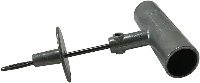 Die-Cast T-Handle Tire Plug Repair Set - Steel Replaceable Split Eye Needle & Probe
