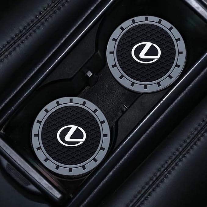 Cup Holder Insert Coaster Fit Lexus ES350 GS350 GS300h GS450h is300 es350 ls460 rx350 NX300h,Anti Slip Car Cup Coaster Interior Accessories